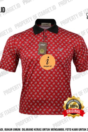 Kaos Kerah Pria Crocodile Diamond / Platinum Katun HALUS 1759