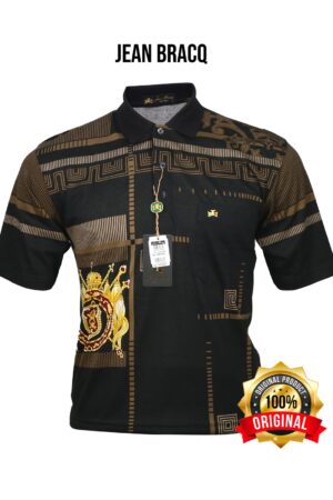 Kaos Kerah Pria Jean Bracq Bahan Katun Halus Berkantong 88903