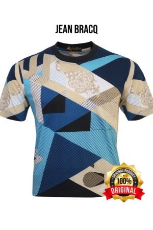 Kaos Oblong Pria Jean Bracq Bahan Katun Halus Berkantong 78826