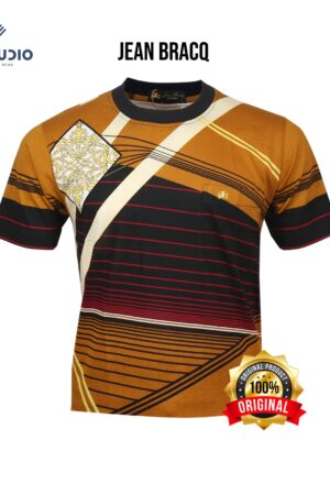 Kaos Oblong Pria Jean Bracq Bahan Katun Halus Berkantong 78827
