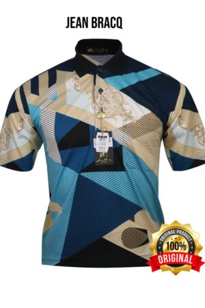 Kaos Kerah Pria Jean Bracq Bahan Katun Halus Berkantong 88904