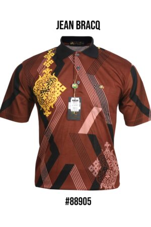 Kaos Kerah Pria Jean Bracq Bahan Katun Halus Berkantong 88905