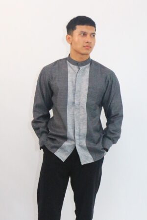 Kemeja Koko PREMIUM Lengan Panjang Bahan Katun L'UOMO 1371