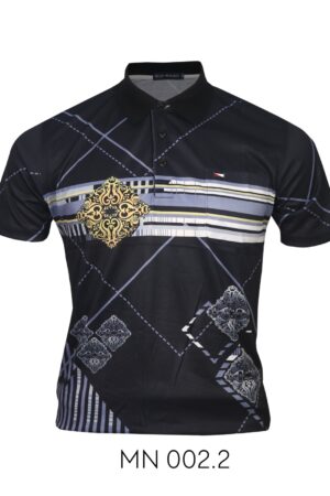 NEW Miller Neuman Kaos Kerah Pria Bapak Dewasa Bahan Katun Berkantong MN-002.2