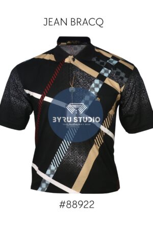 Kaos Kerah Pria Jean Bracq Bahan Katun Halus Berkantong 88922