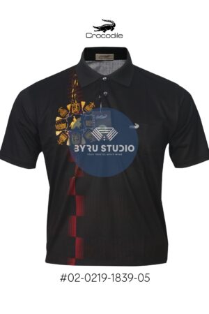 Kaos Kerah Pria Crocodile Diamond / Platinum Katun HALUS 1839