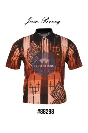 Kaos Kerah Pria Jean Bracq Bahan Katun Halus Berkantong 88928