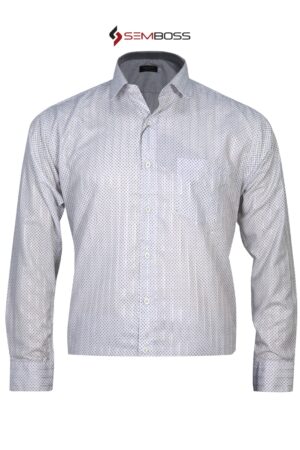SEMBOSS Essential Kemeja Lengan Panjang Formal Kantor Bahan Katun 03